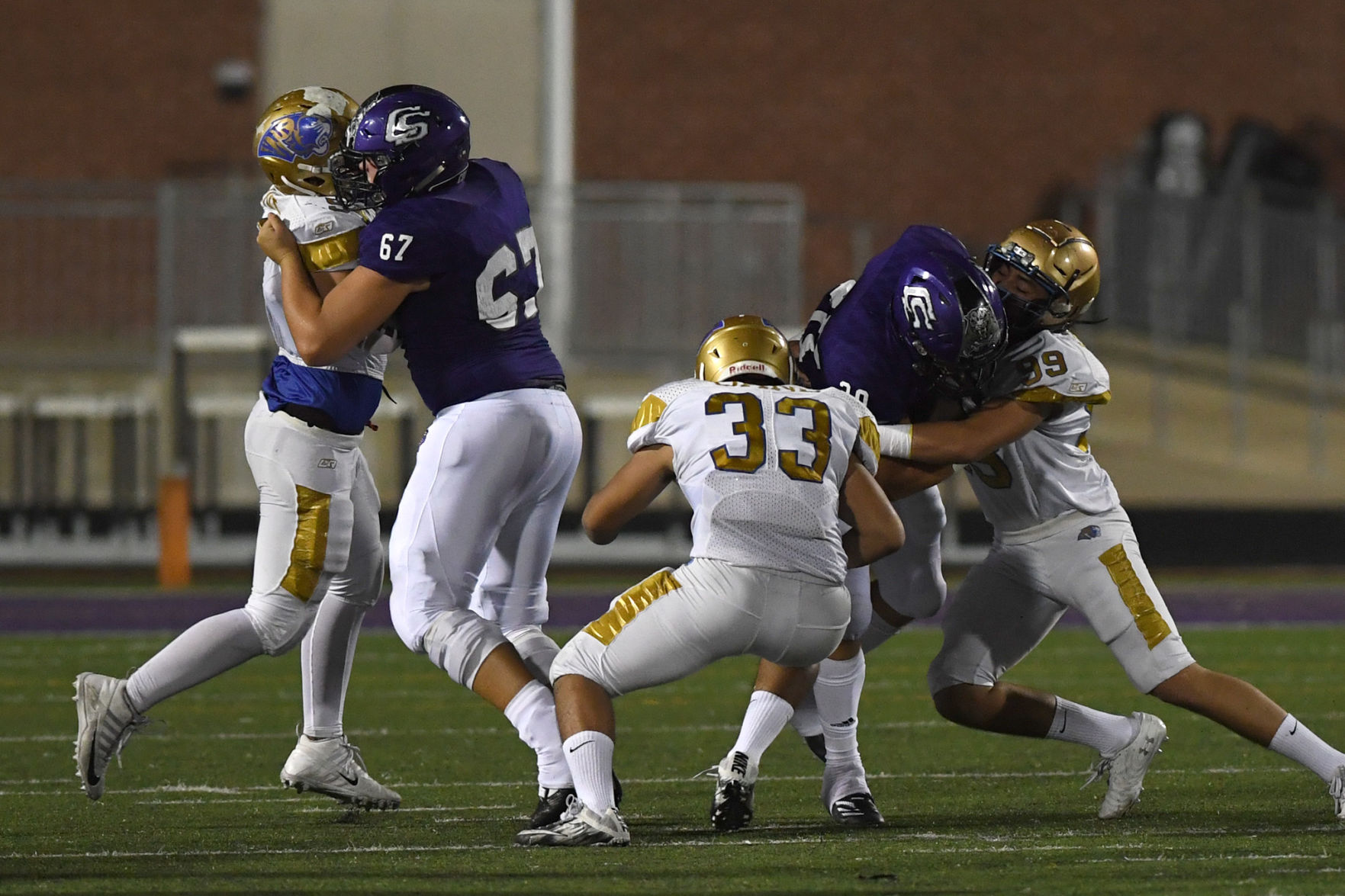 College Station HS homecoming game